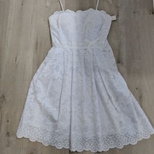 NWT Eliza J Dress - White Sz 8